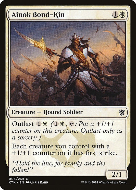 Image for Ainok Bond-Kin (3) (KTK) - Magic: The Gathering