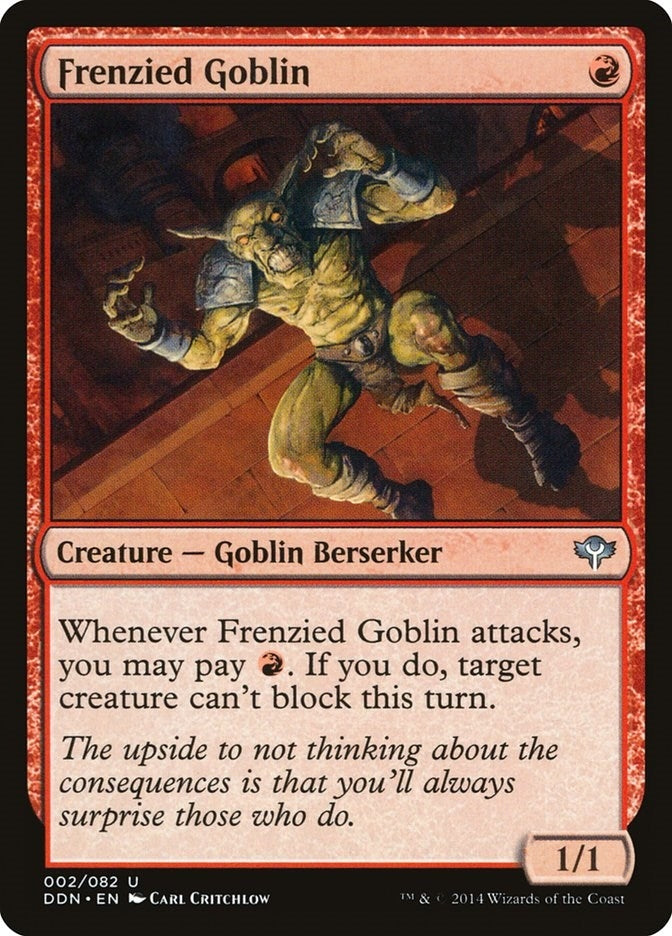 Frenzied Goblin (2) (DDN)