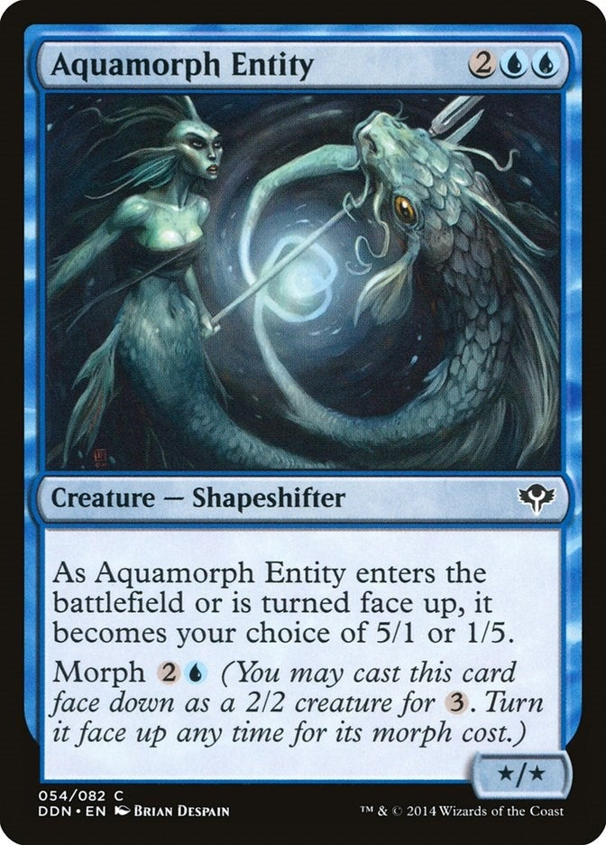Image for Aquamorph Entity (54) (DDN) - Magic: The Gathering