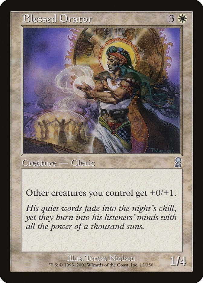 Blessed Orator (12) (ODY)