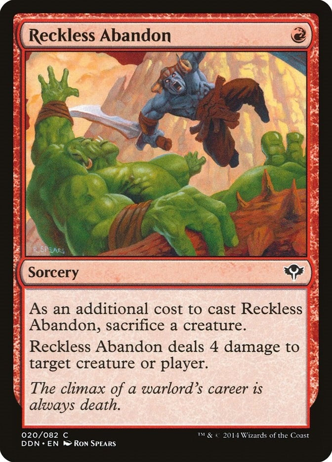 Reckless Abandon (20) (DDN)