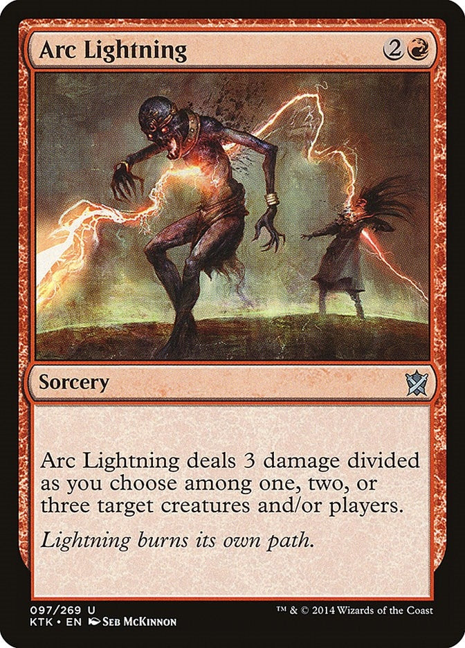 Image for Arc Lightning (97) (KTK) - Magic: The Gathering