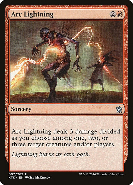 Image for Arc Lightning (97) (KTK) - Magic: The Gathering