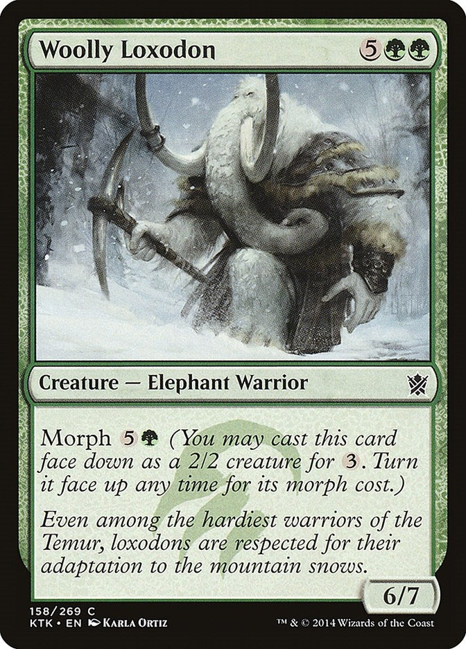 Woolly Loxodon (158) (KTK)