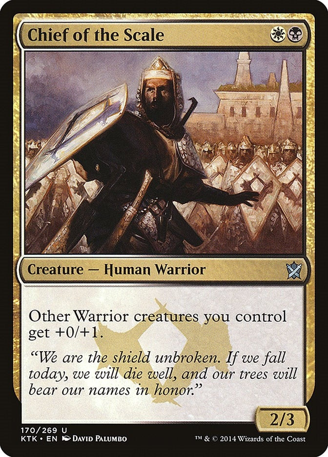 Chief of the Scale (170) (KTK)