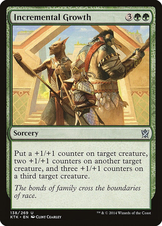 Image for Incremental Growth (138) (KTK) - Magic: The Gathering