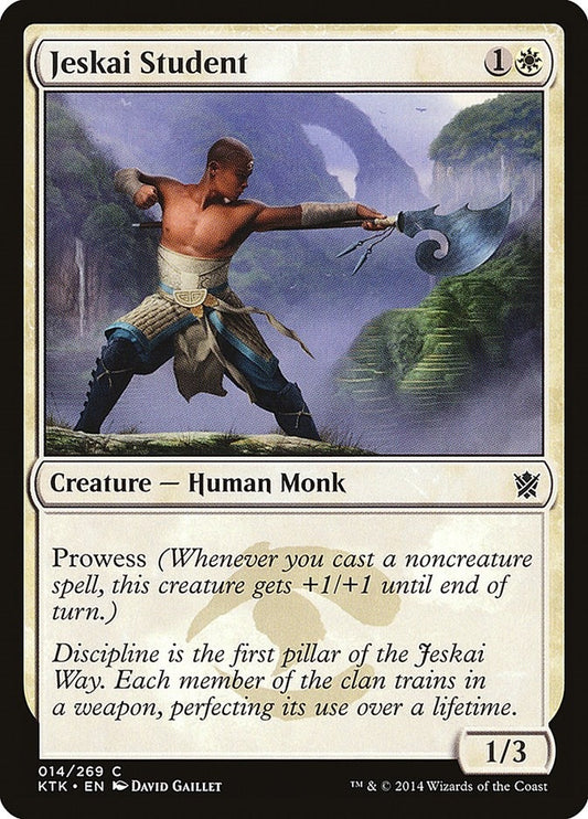 Image for Jeskai Student (14) (KTK) - Magic: The Gathering