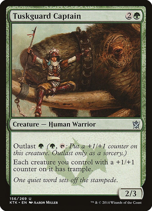 Image for Tuskguard Captain (156) (KTK) - Magic: The Gathering