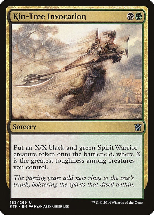 Image for Kin-Tree Invocation (183) (KTK) - Magic: The Gathering