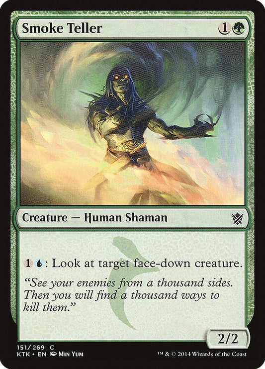 Image for Smoke Teller (151) (KTK) - Magic: The Gathering