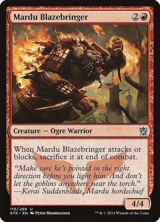 Image for Mardu Blazebringer (115) (KTK) - Magic: The Gathering