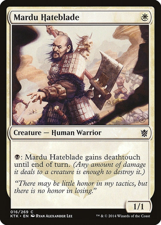 Image for Mardu Hateblade (16) (KTK) - Magic: The Gathering