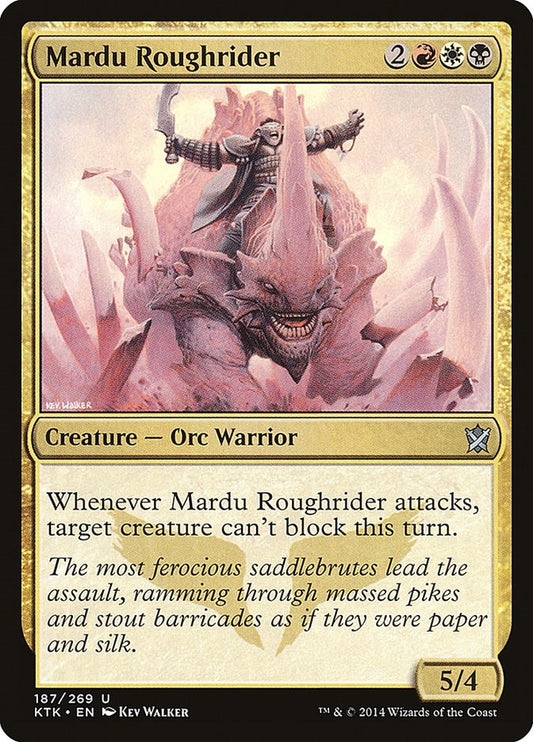 Image for Mardu Roughrider (187) (KTK) - Magic: The Gathering