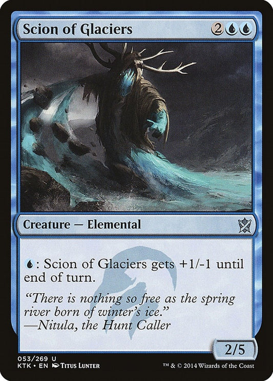 Image for Scion of Glaciers (53) (KTK) - Magic: The Gathering