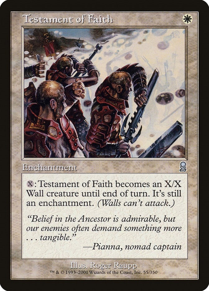 Testament of Faith (55) (ODY)