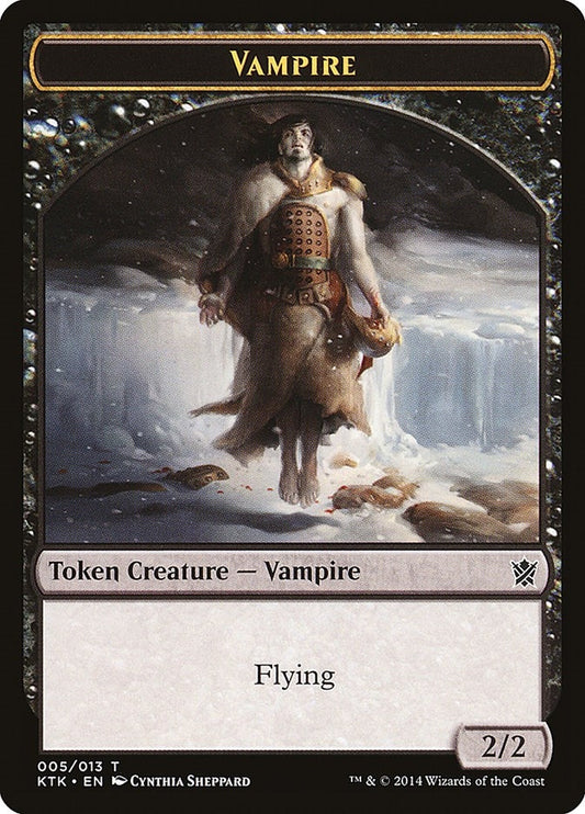 Image for Vampire Token (5) (KTK) - Magic: The Gathering