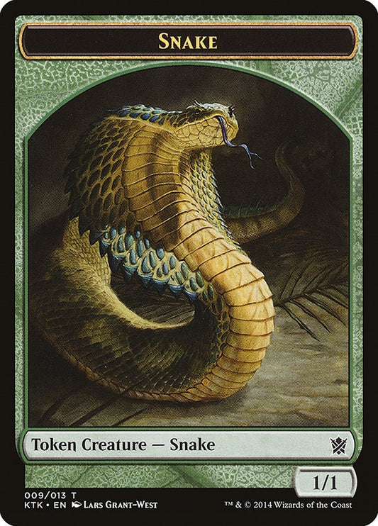 Image for Snake Token (9) (KTK) - Magic: The Gathering