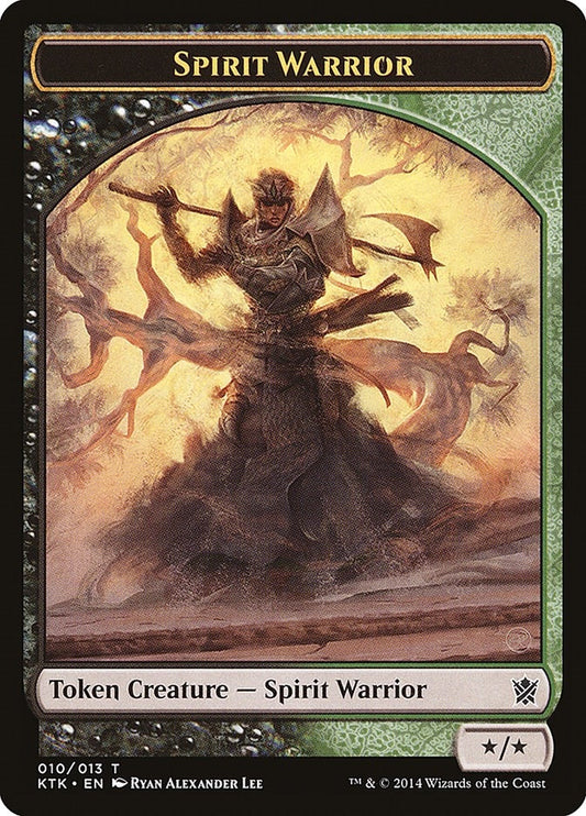Image for Spirit Warrior Token (10) (KTK) - Magic: The Gathering