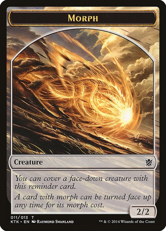 Image for Morph Token (11) (KTK) - Magic: The Gathering