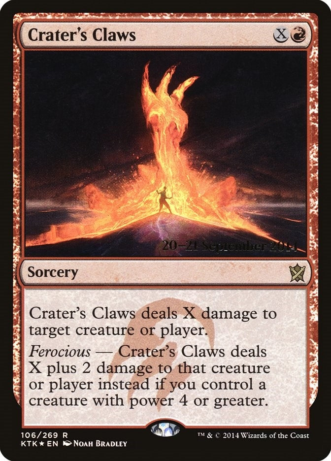 Crater's Claws (106) (PRE)
