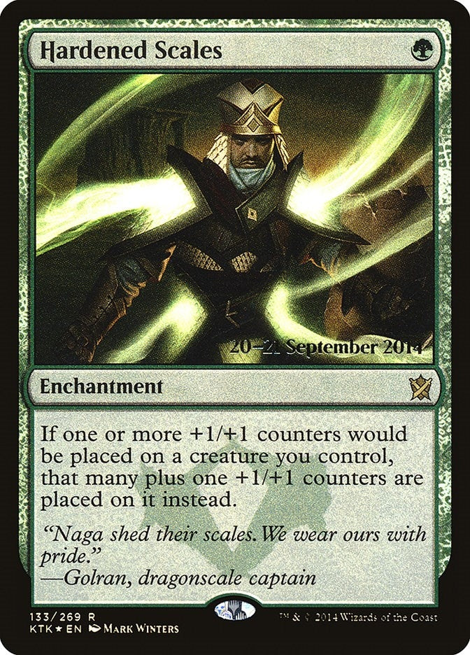 Hardened Scales (133) (PRE)