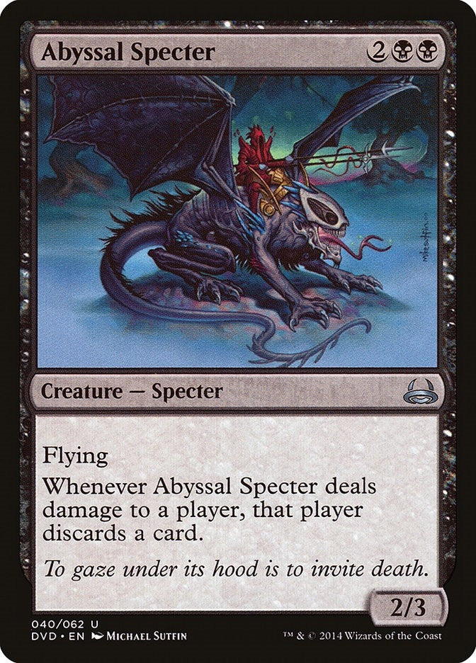 Image for Abyssal Specter (40) (DD3) - Magic: The Gathering