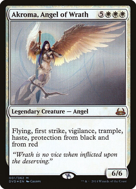 Image for Akroma, Angel of Wrath (1) (DD3) - Magic: The Gathering