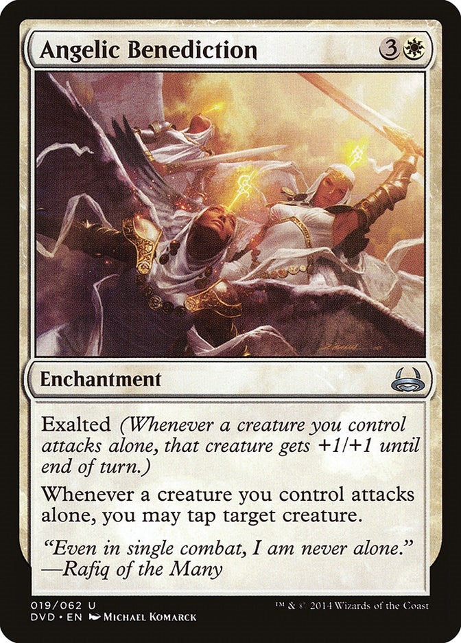 Image for Angelic Benediction (19) (DD3) - Magic: The Gathering
