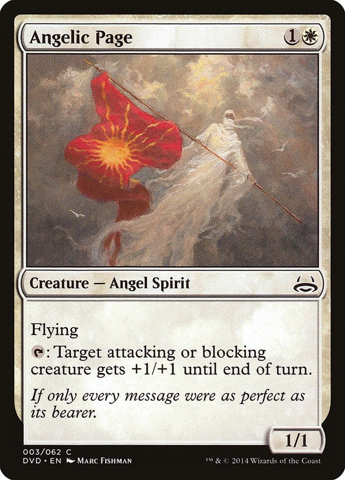 Image for Angelic Page (3) (DD3) - Magic: The Gathering