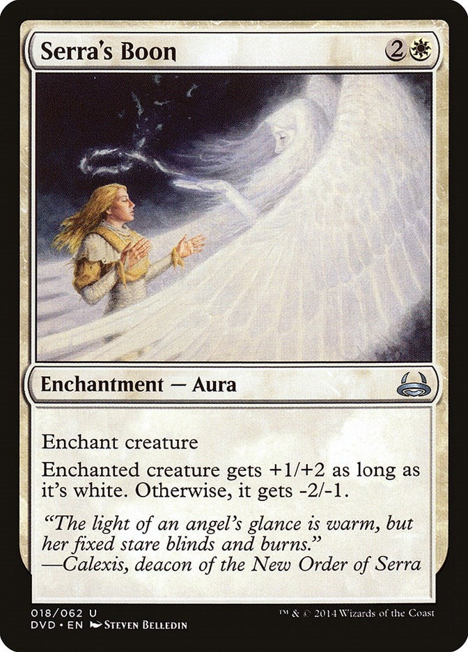 Serra's Boon (18) (DD3)