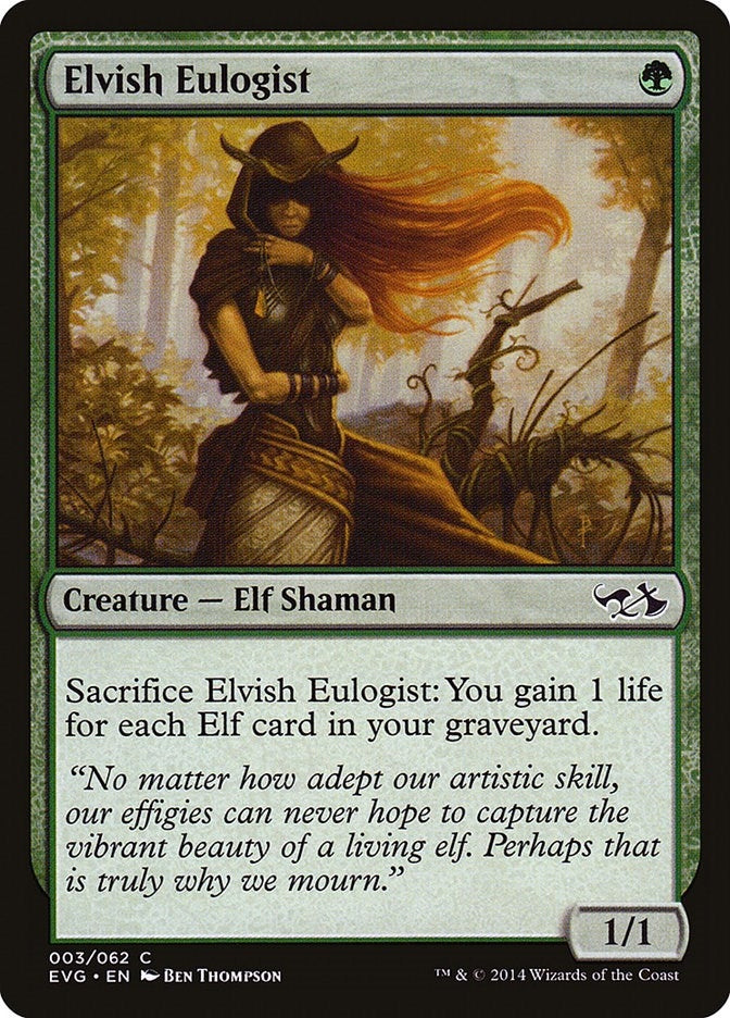 Elvish Eulogist (3) (DD3)