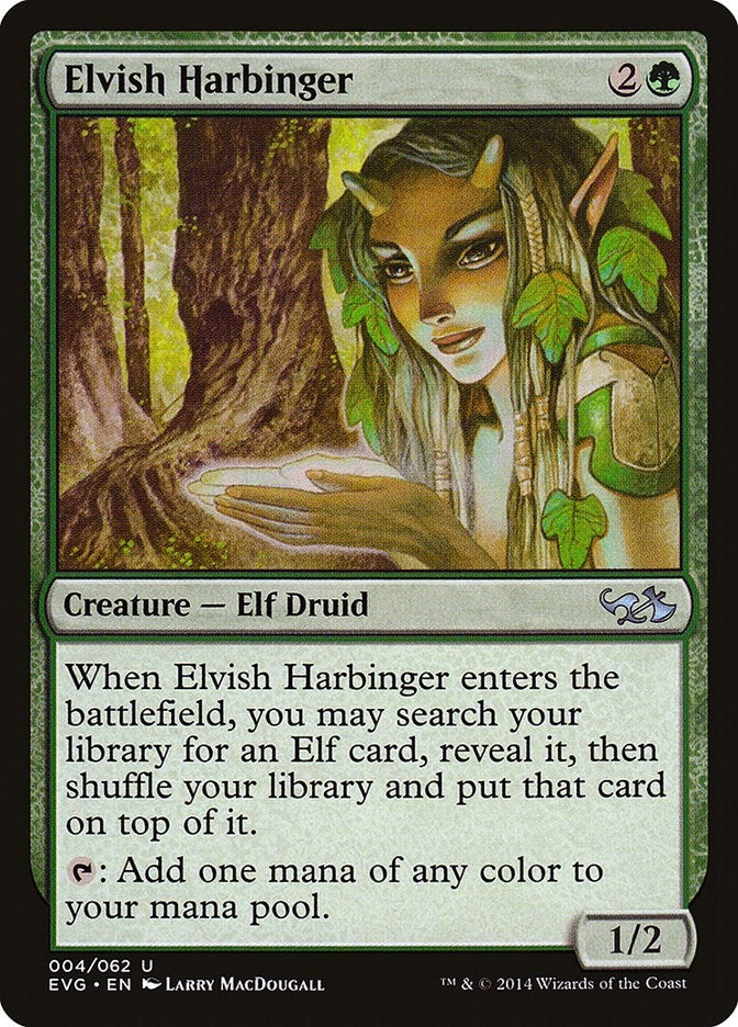Elvish Harbinger (4) (DD3)