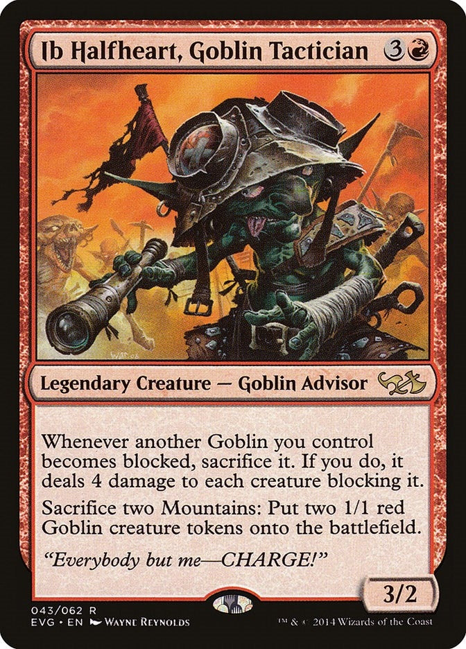 Ib Halfheart, Goblin Tactician (43) (DD3)