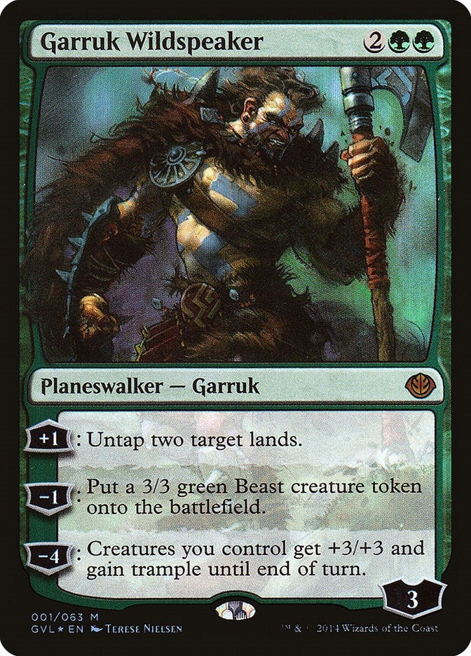 Garruk Wildspeaker (1) (DD3)