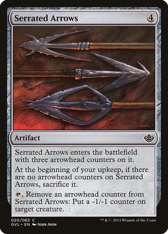 Serrated Arrows (20) (DD3)