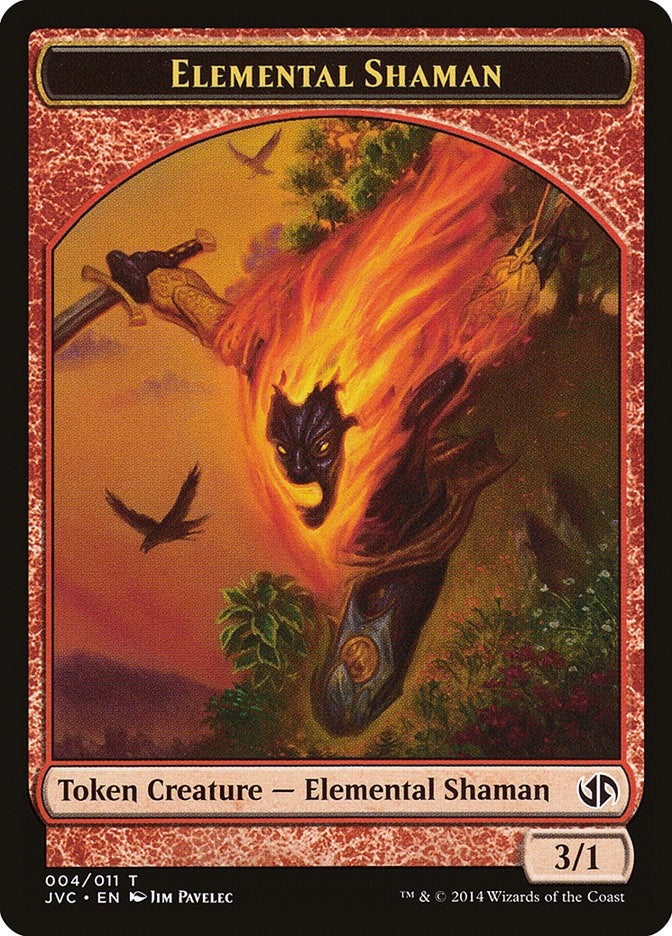 Elemental Shaman Token (4) (DD3)