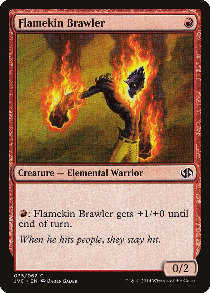 Flamekin Brawler (35) (DD3)