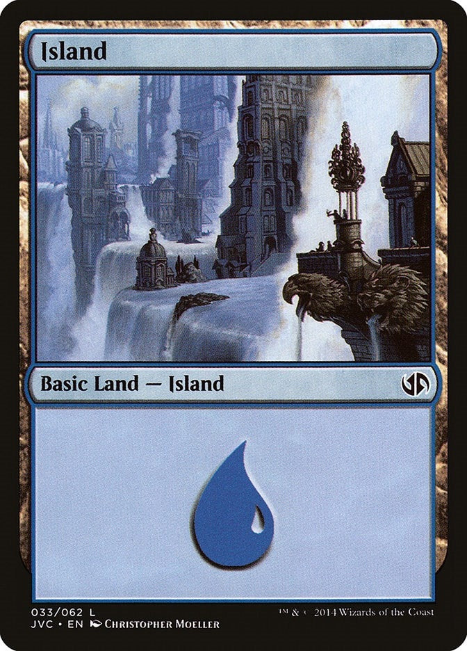 Island (33) (Jace vs. Chandra) (33) (DD3)