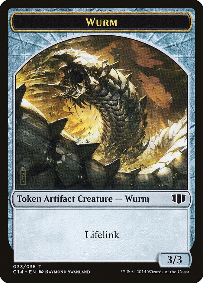 Wurm (033) // Goat Double-sided Token (33 // 3) (C14)