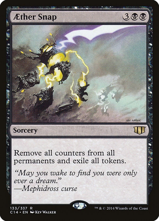 Image for Aether Snap (133) (C14) - Magic: The Gathering