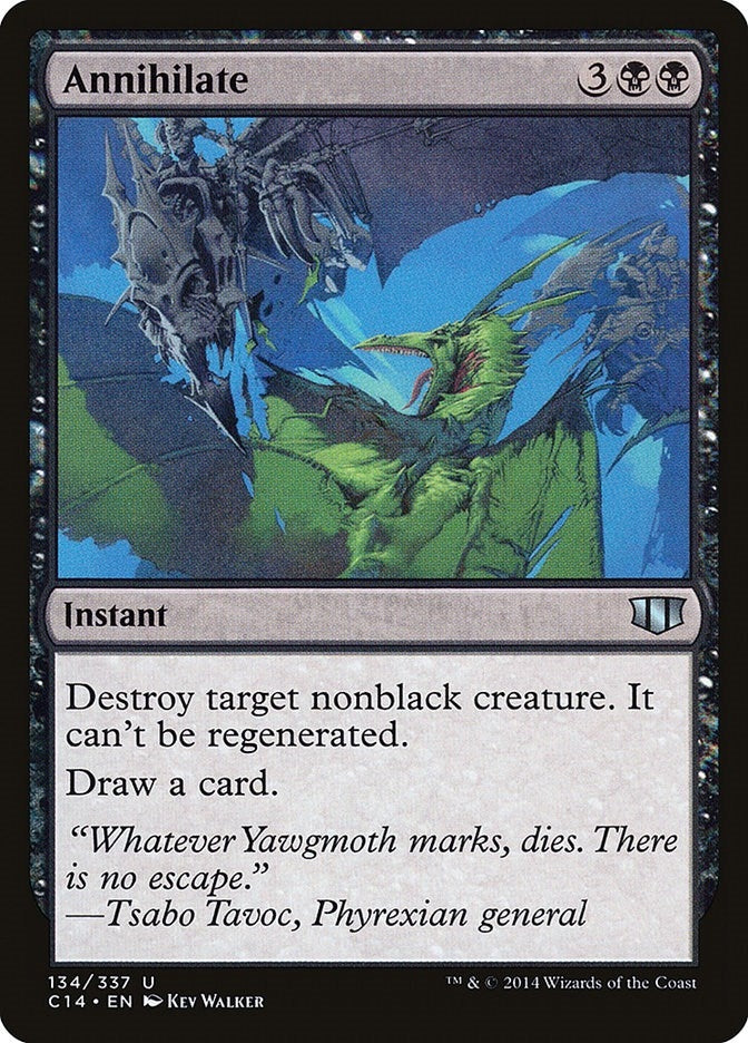 Image for Annihilate (134) (C14) - Magic: The Gathering