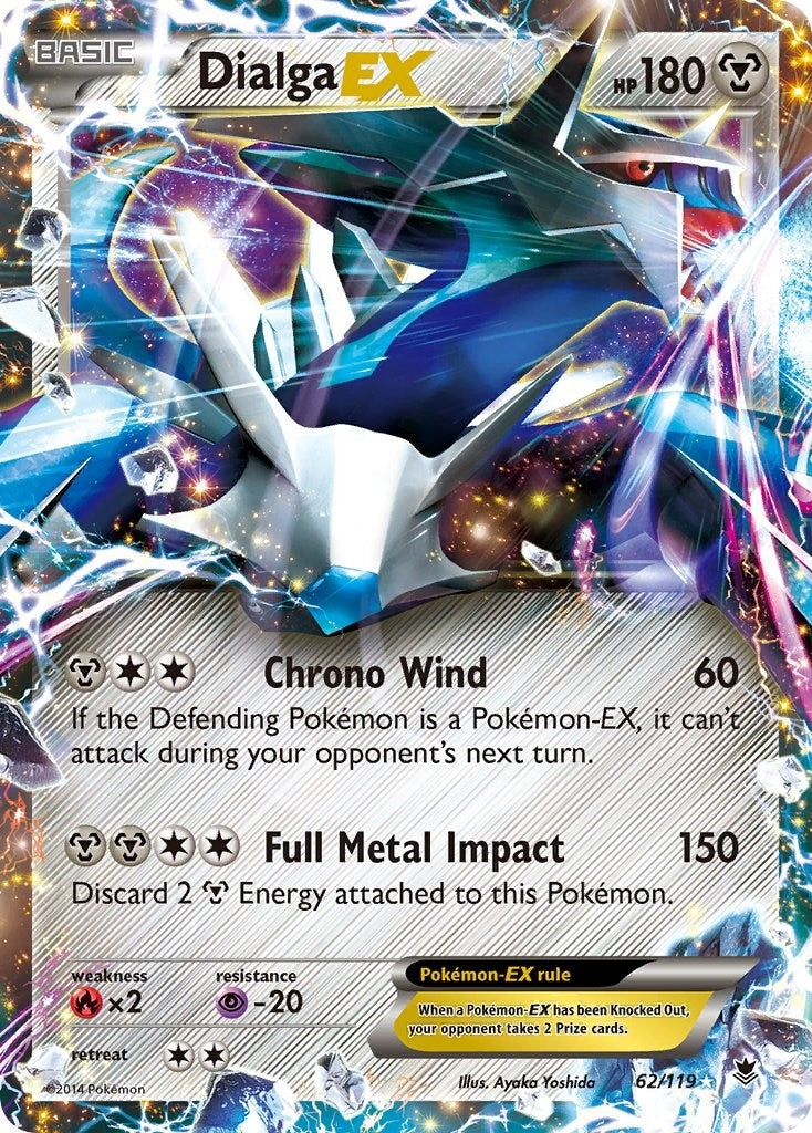 Dialga EX (62/119) (PHF)