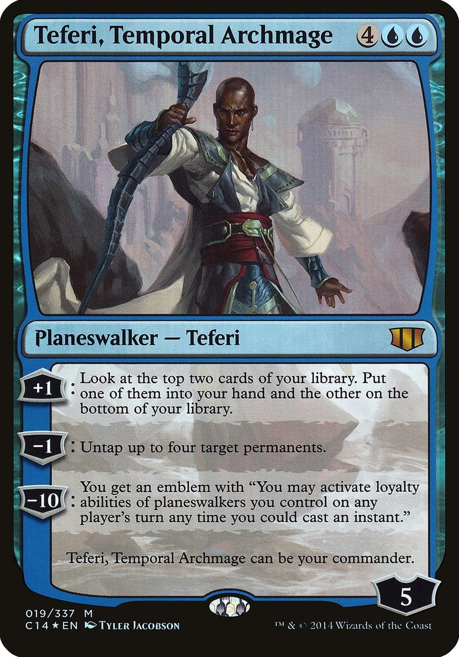 Teferi, Temporal Archmage (Commander 2014) (19) (OVER)