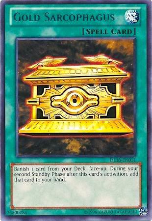 Gold Sarcophagus (Blue) (DL18-EN011) (DL)