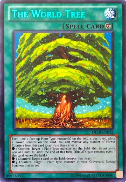The World Tree (Green) (DL18-EN012) (DL)