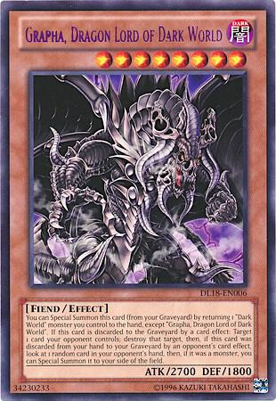 Grapha, Dragon Lord of Dark World (Purple) (DL18-EN006) (DL)