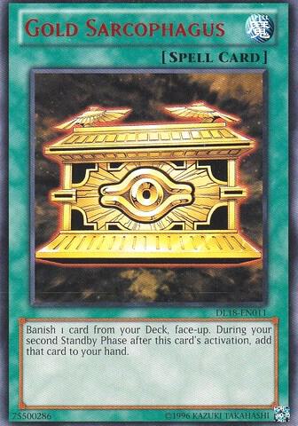 Gold Sarcophagus (Red) (DL18-EN011) (DL)