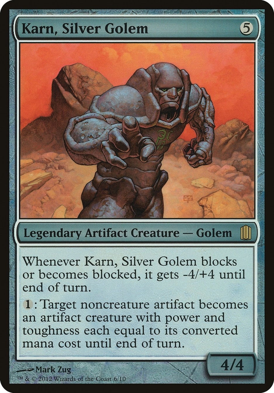 Karn, Silver Golem (Commander's Arsenal) (OVER)