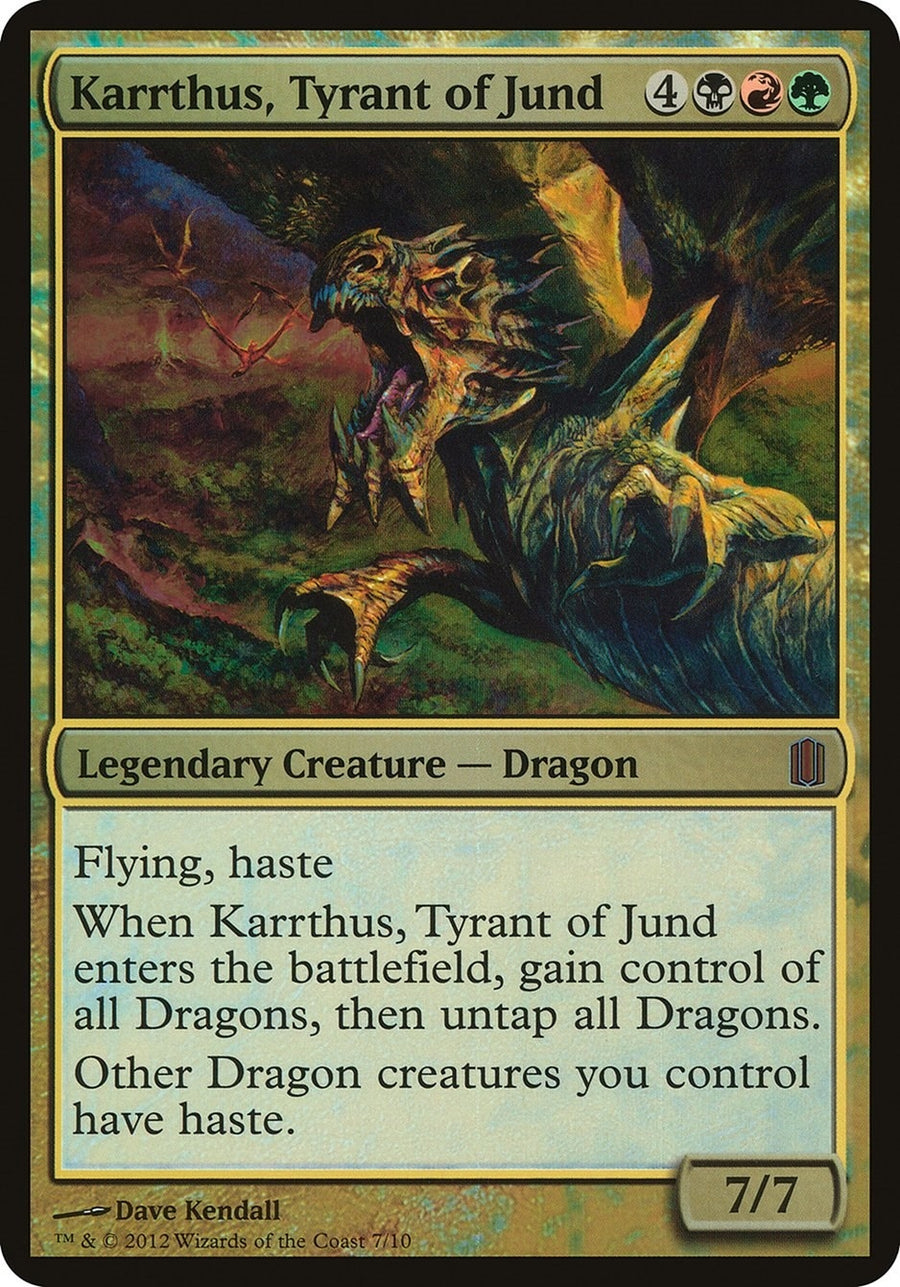 Karrthus, Tyrant of Jund (Commander's Arsenal) (OVER)