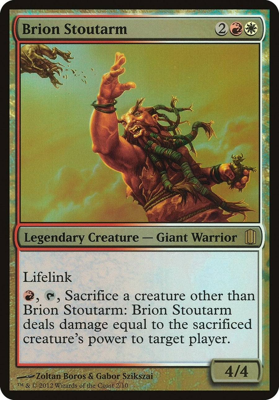 Brion Stoutarm (Commander's Arsenal) (OVER)